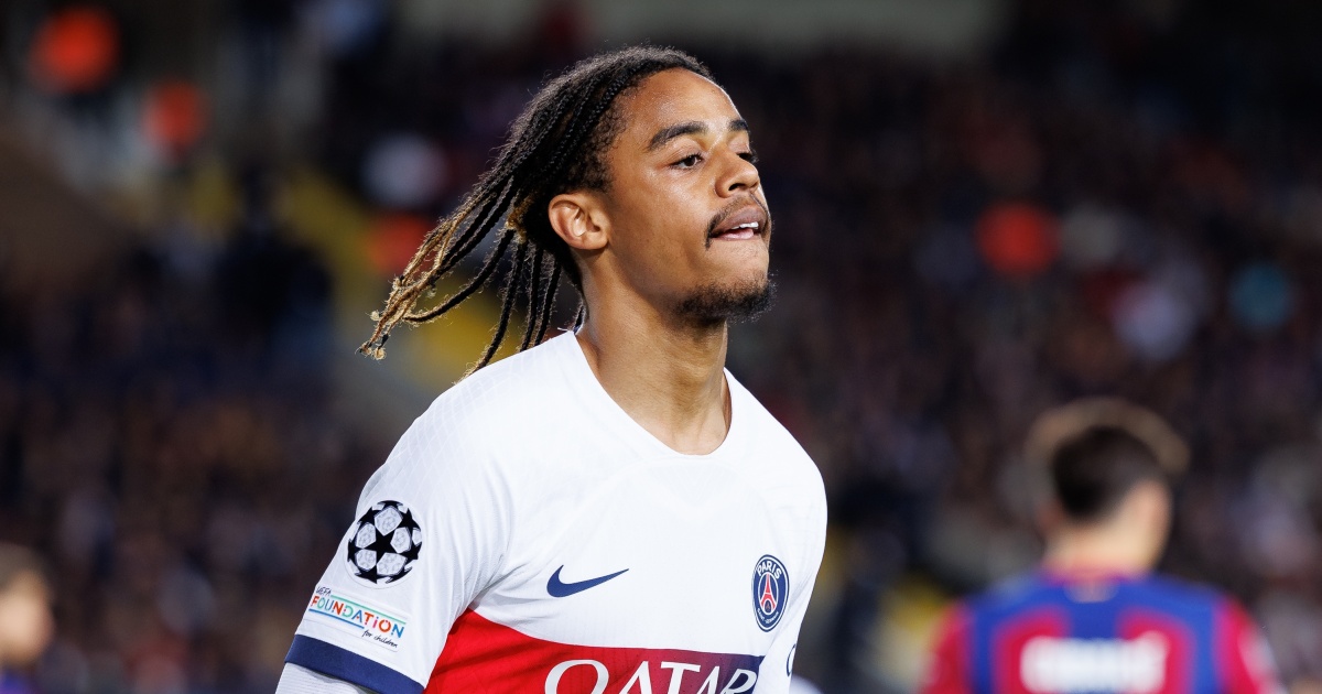 Bradley Barcola, PSG