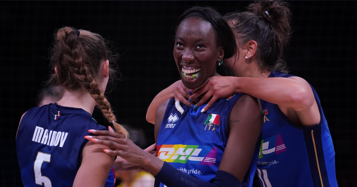 Paola Egonu, Italia di pallavolo (volley) femminile (Shutterstock)