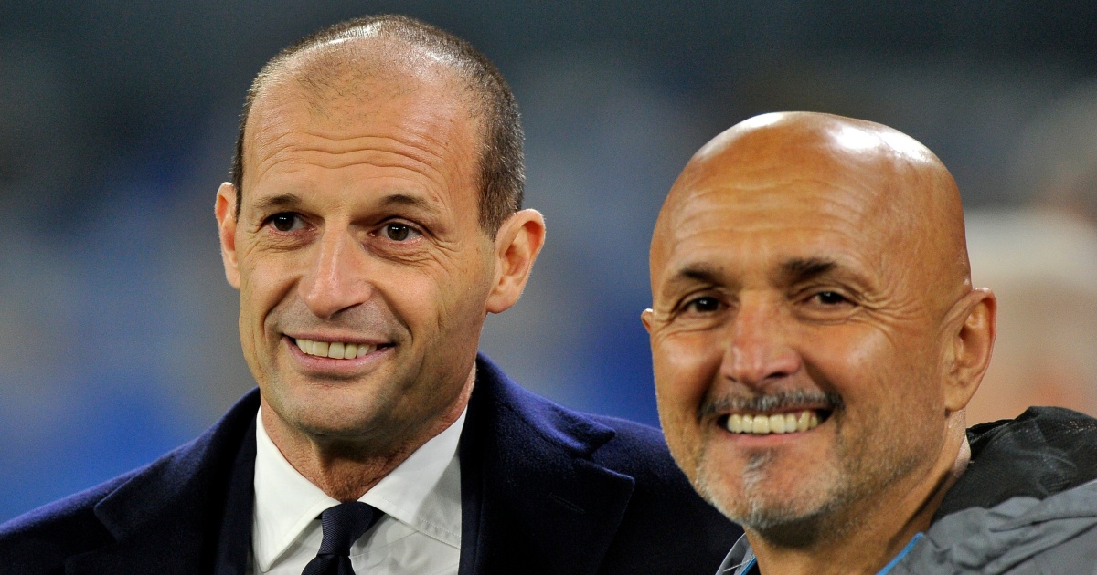 Massimiliano Allegri e Luciano Spalletti